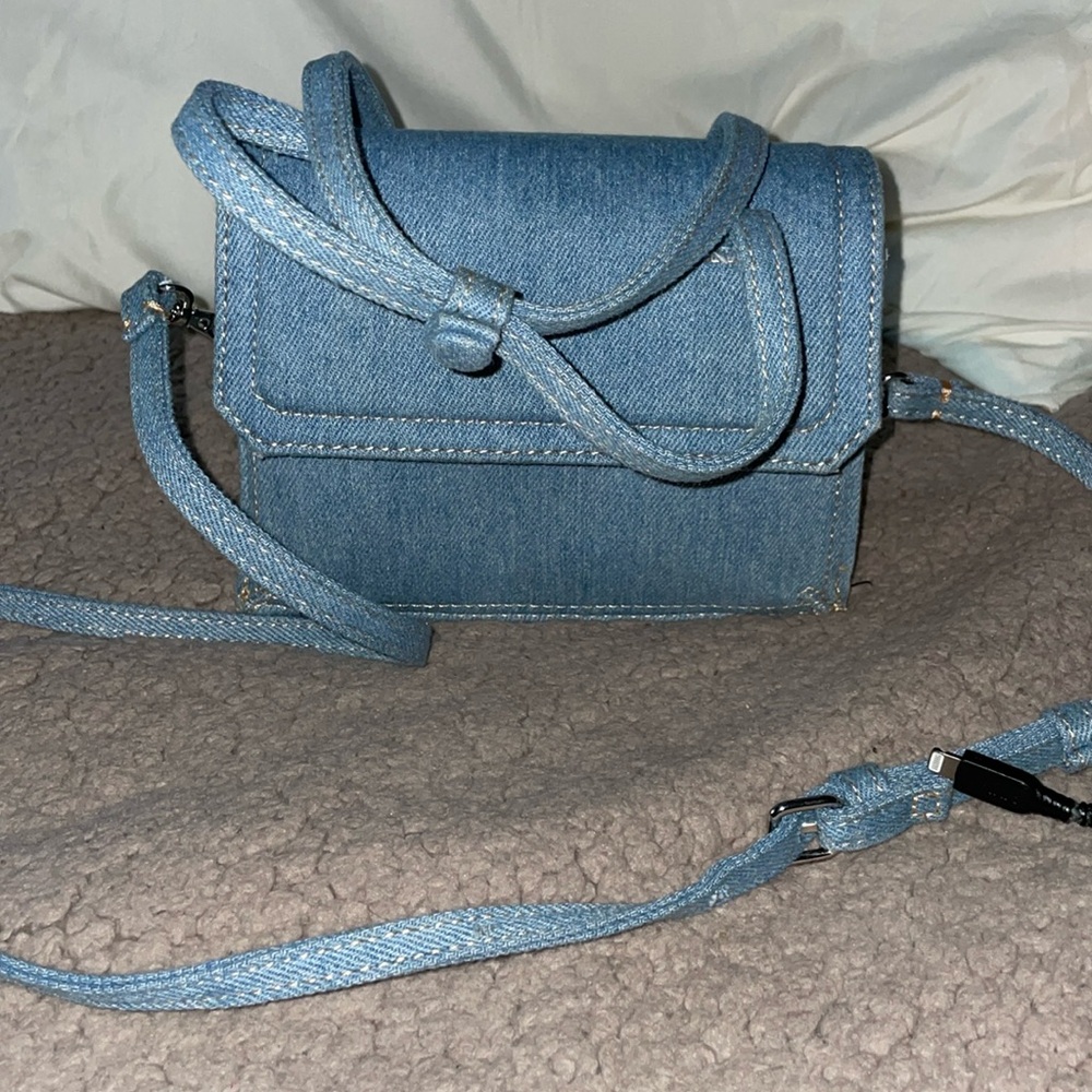 Zara denim cross body